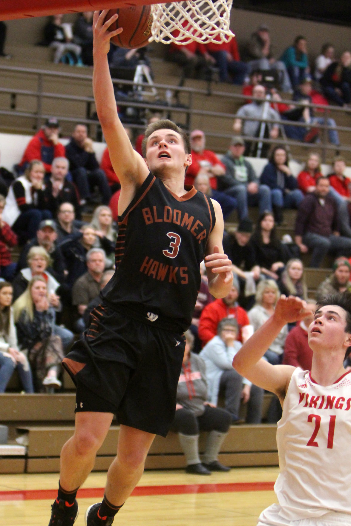 Bloomer at Colfax boys basketball 2-9-19